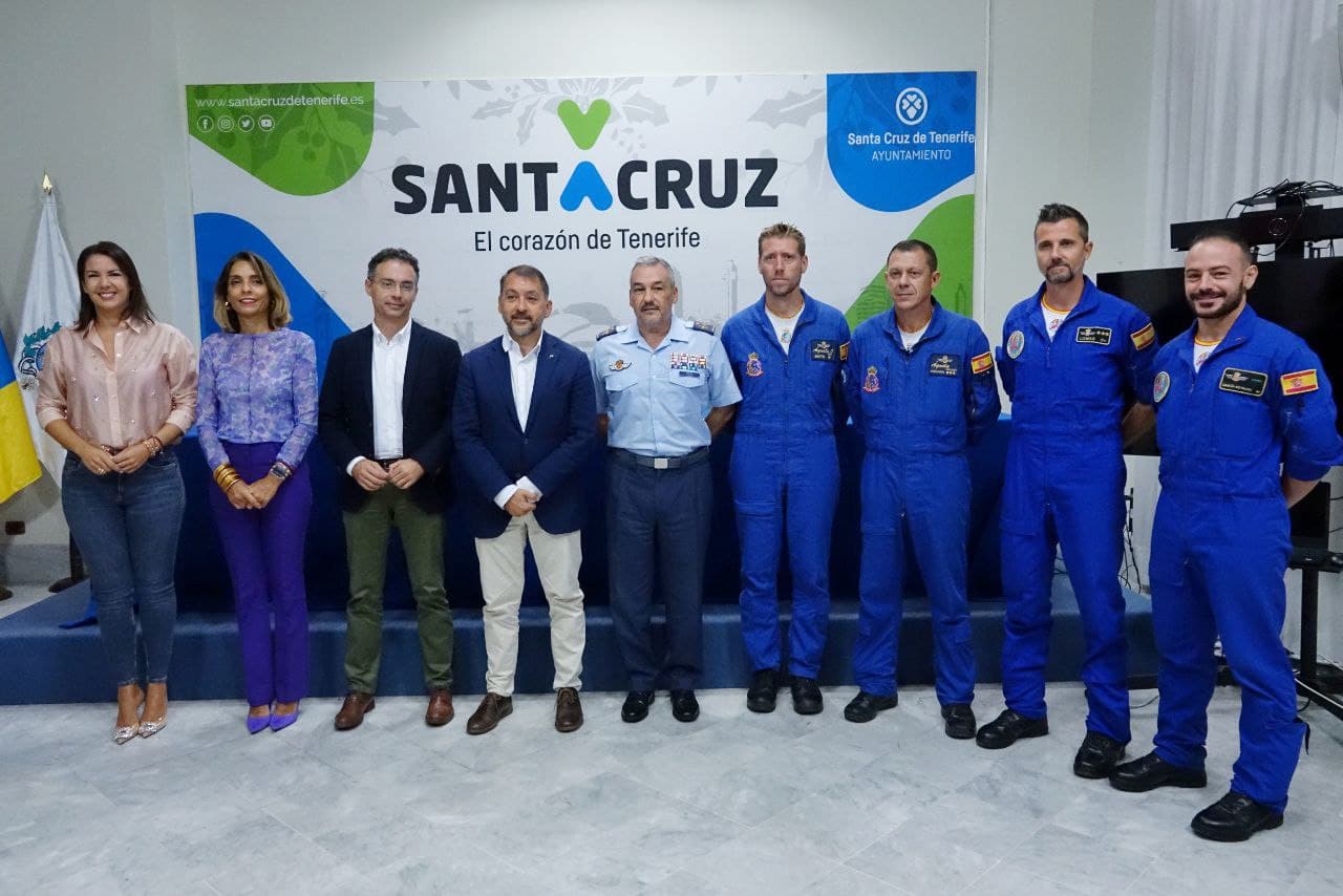 20231030 Santa Cruz acoge el próximo domingo una exhibición aérea en la playa de Las Teresitas