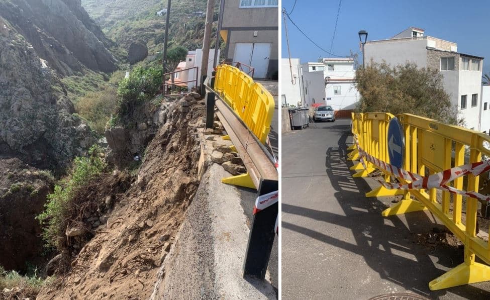 231031 Talud en La Candela, Almáciga