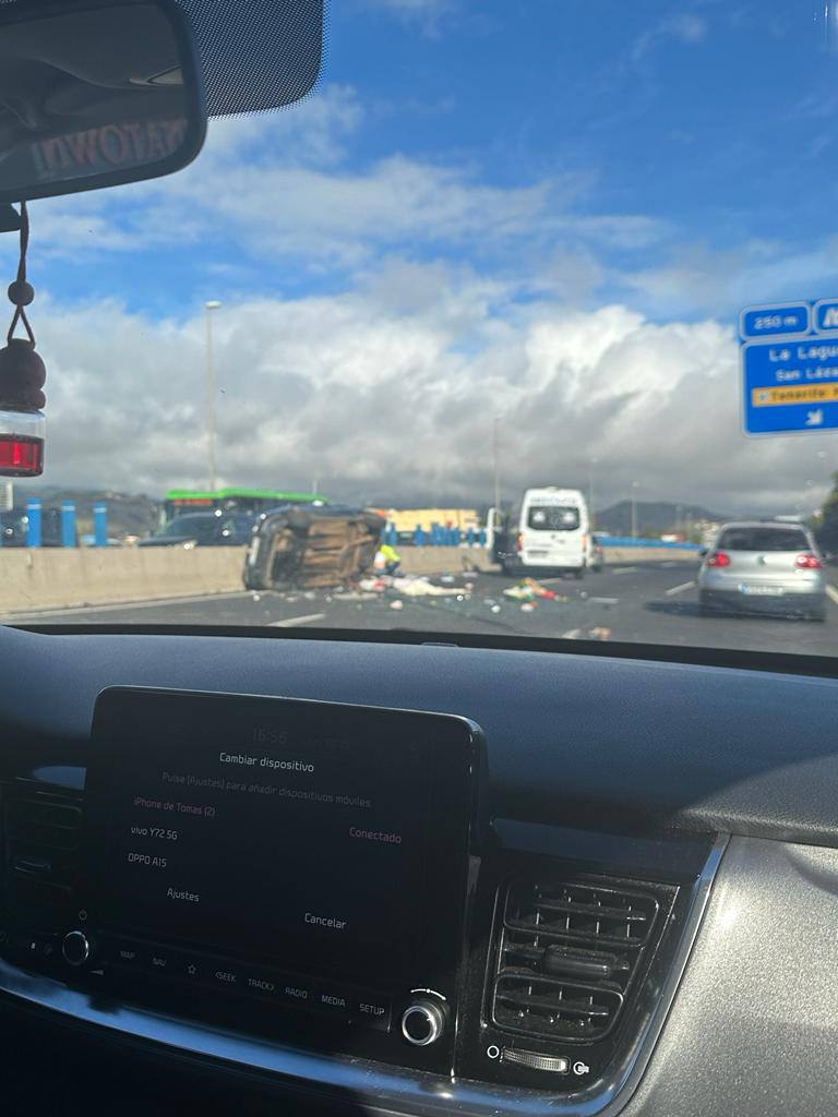 ACCIDENTE EN LA TF-5-TENERIFE NORTE 30-10-23