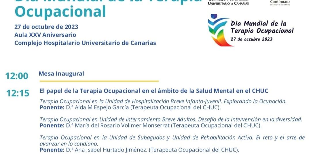 Jornada Terapia Ocupacional HUC