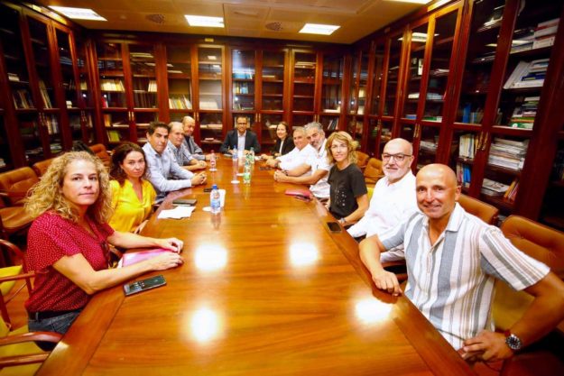 Reunión Deporte Canario con plataforma Más Deporte Canarias 2