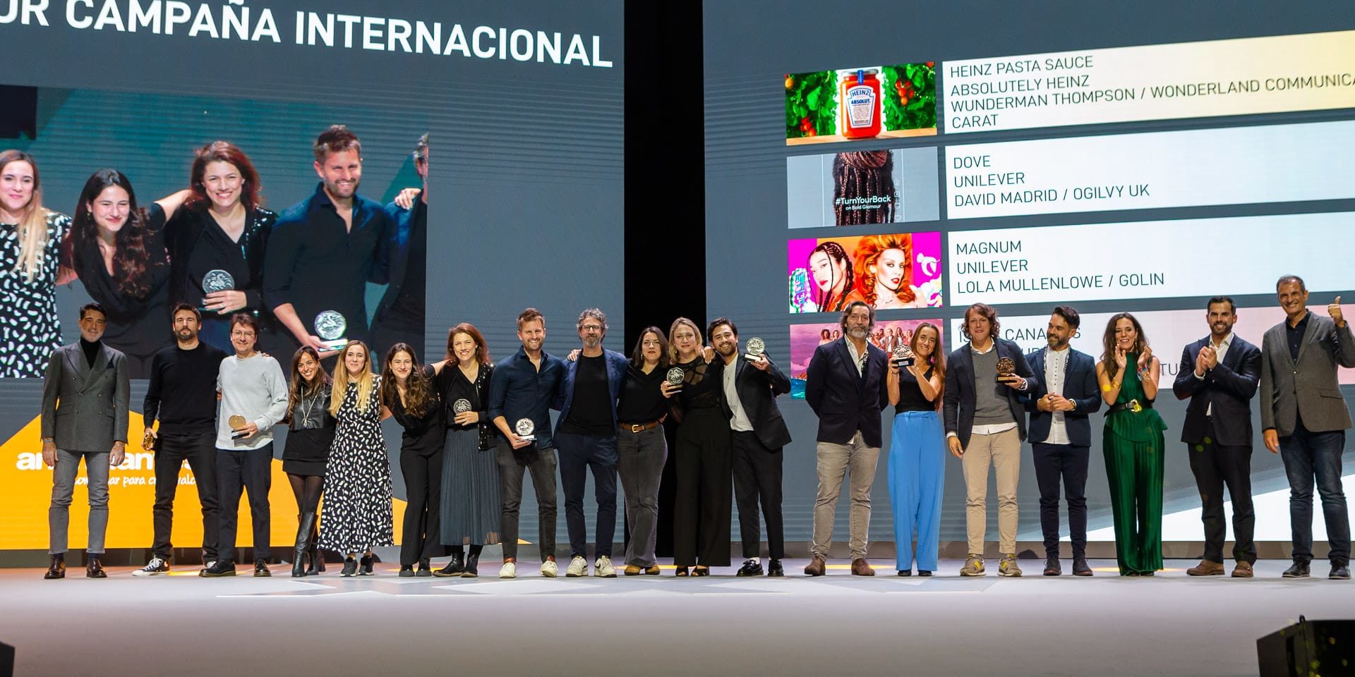 premio campaña internacional