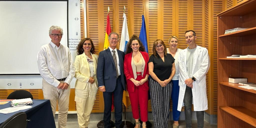 171123 Reunión entre Cabildo y Gerencia de Servicios Sanitarios para coordinar acciones de mejora para la Unidad de Atención a las Drogodependencias