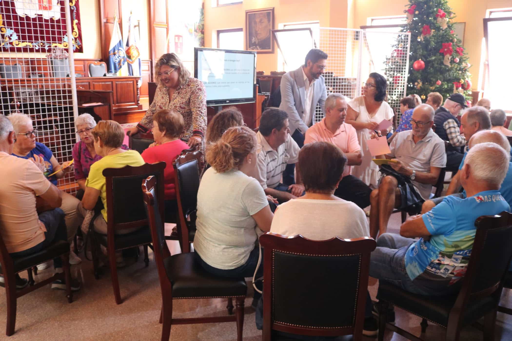 171123 Reunión participación con mayores y Cabildo