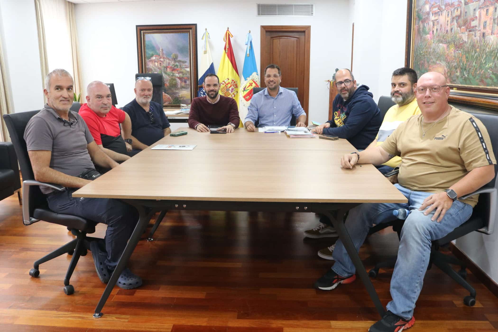 211123 Reunión con Protección Civil y Bomberos Voluntarios presupuesto emergencias 2024