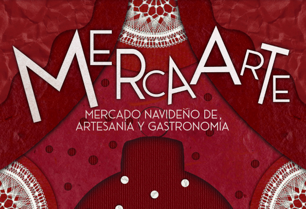 291123 Cartel del mercado navideño de artesanía y gastronomía MercaArte, en La Puntilla, Valle Gran Rey, La Gomera