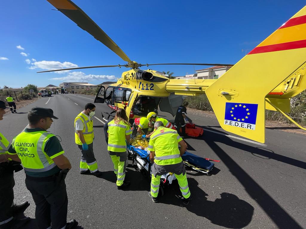 ACCIDENTE EN ARONA1 2-11-23