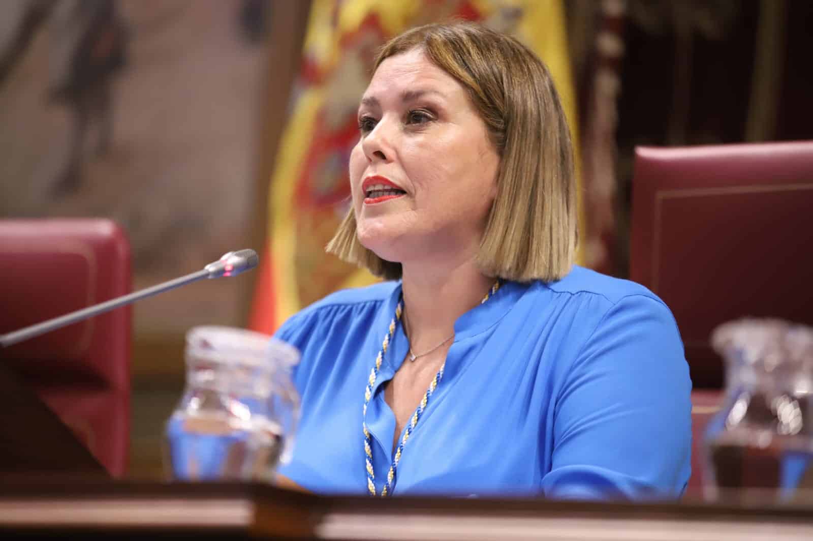 ASTRID PÉREZ-PRESIDENTA DEL PARLAMENTO DE CANARIAS 10-11-23