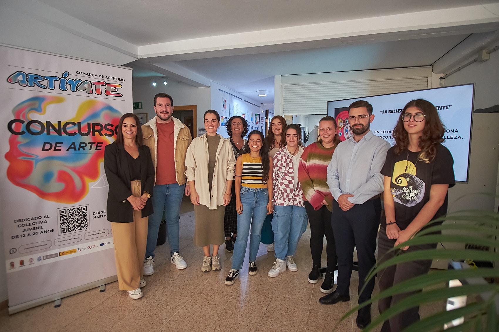 Inauguración de la exposición “Actívate”. Asiste Serafín Mesa.