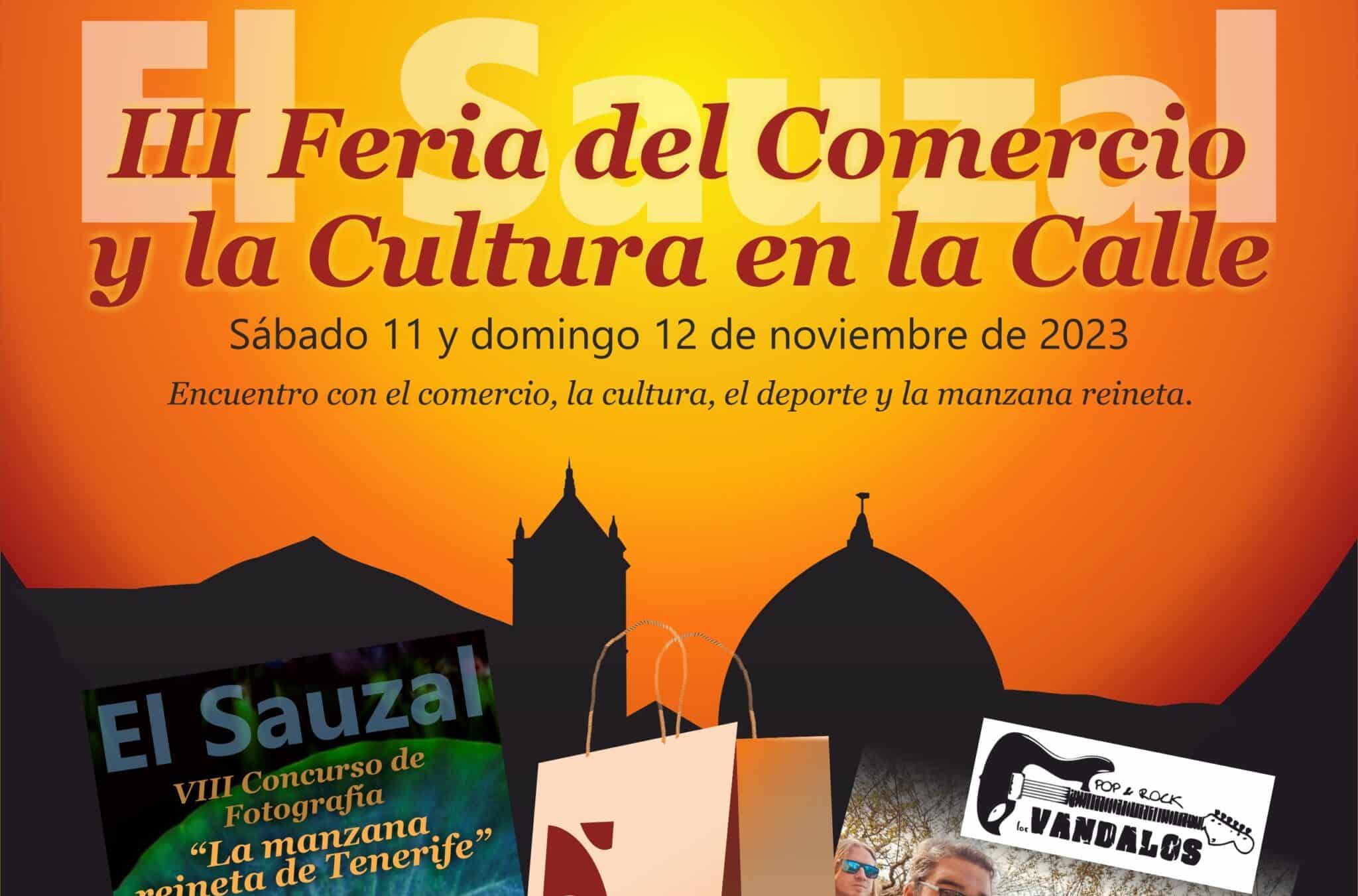 Cartel III Feria del Comercio y Cultura en la Calle 2023