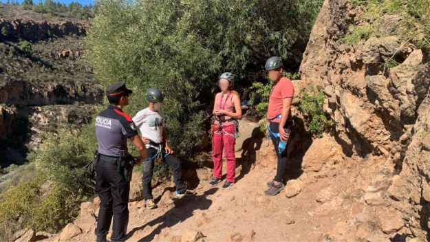 GUÍA DE MONTAÑA INTERVENIDA POR LA POLICÍA CANARIA 3-11-23