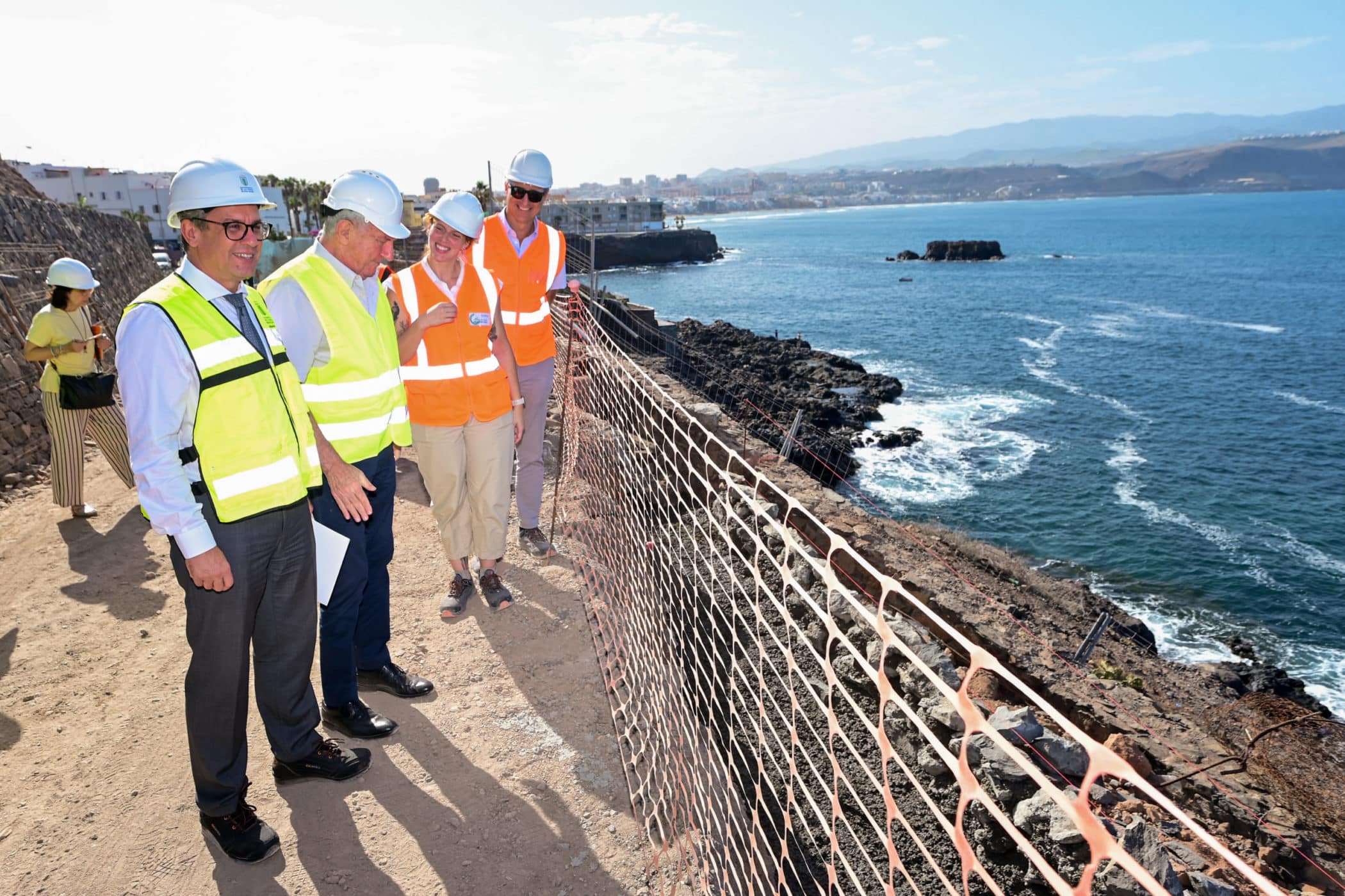 Recorrido obra accesibilidad El Confital