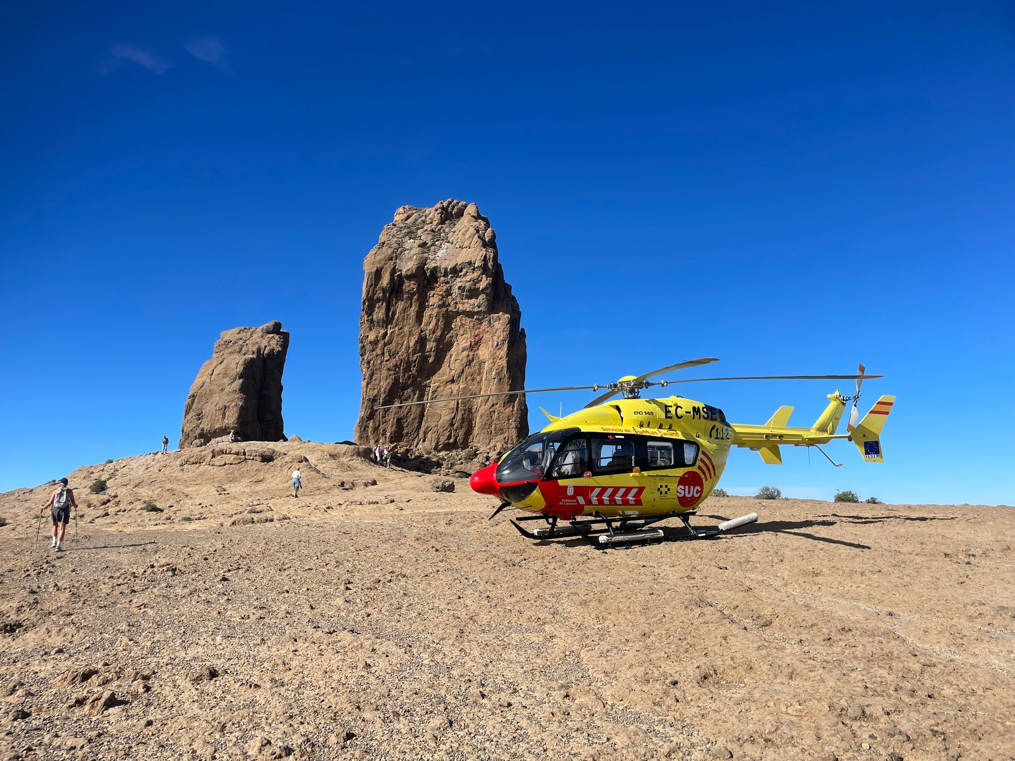 SENDERISTA ACCIDENTADA EN TEJEDA1 20-11-23
