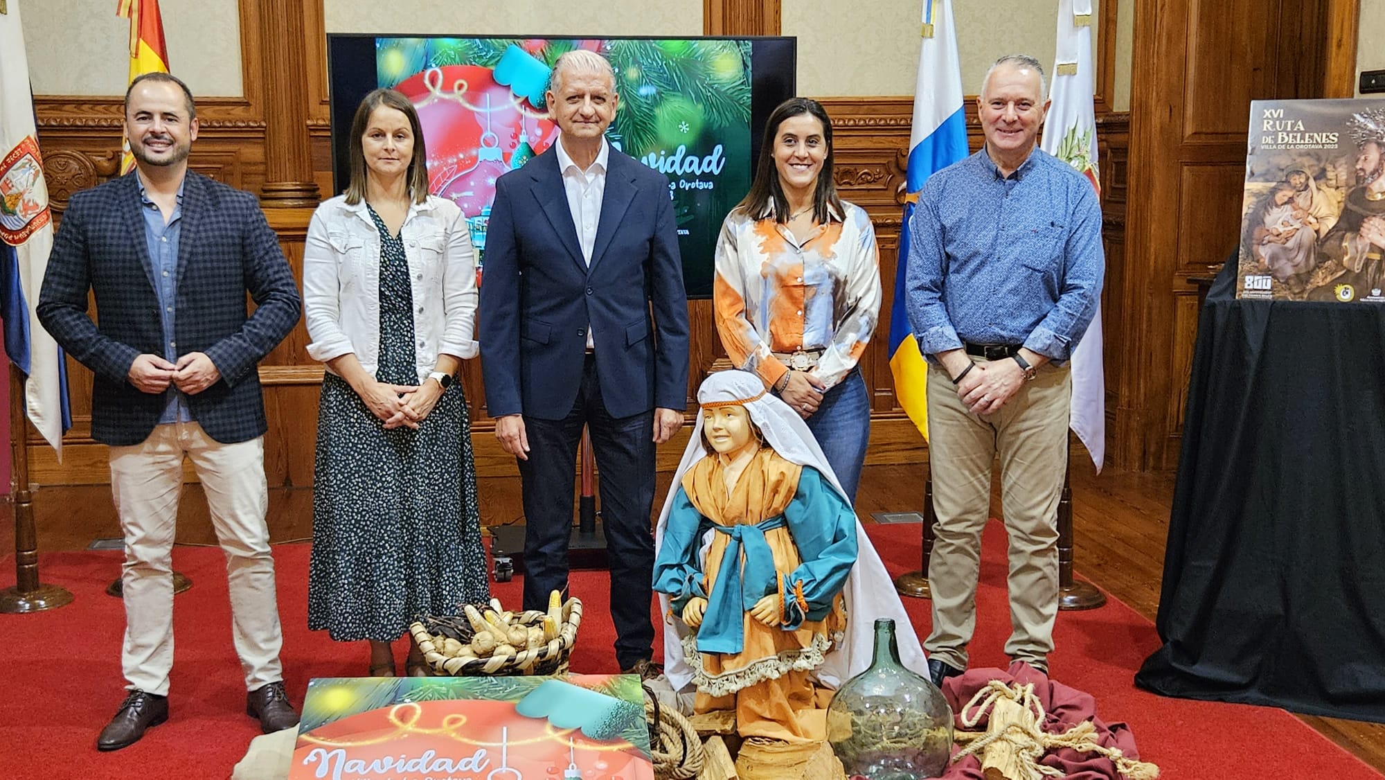 presentación del programa de navidad