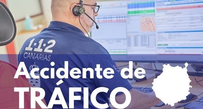 ACCIDENTE DE TRÁFICO EN LAS PALMAS 15-12-23