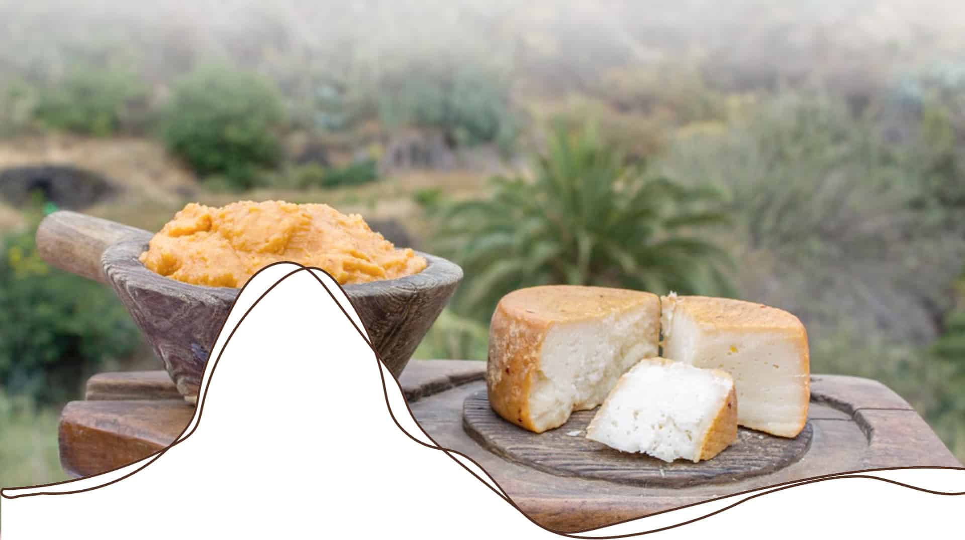 Queso de La Gomera adherido a la marca Alimentos de La Gomera