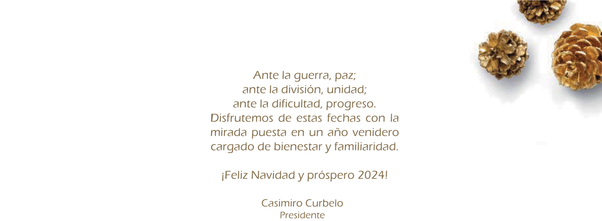 Tarjeta de Felicitación Navideña 2023 – Cabildo Insular de La Gomera