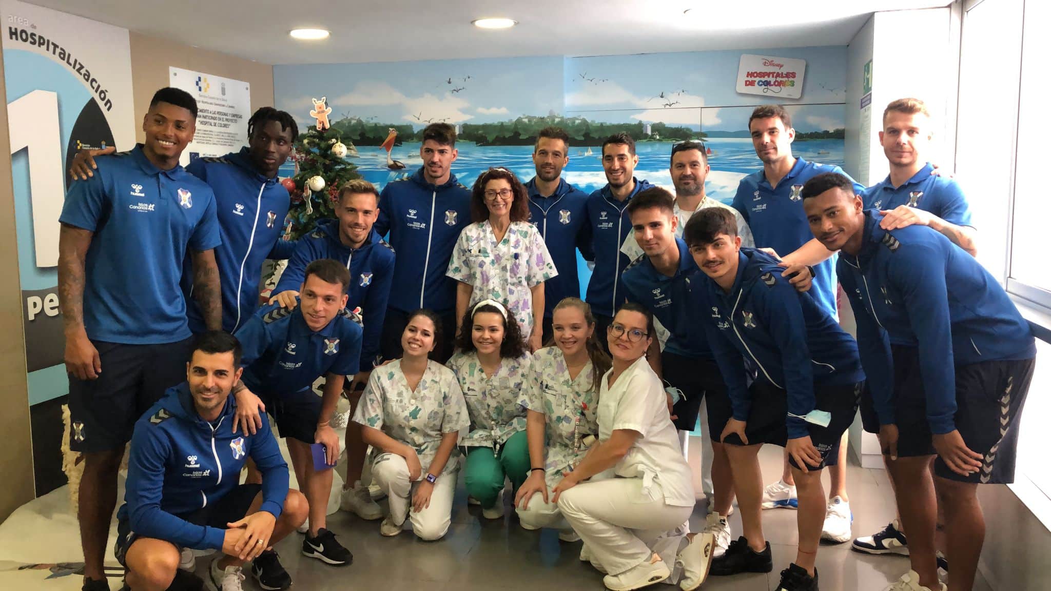 Visita CD Tenerife Pediatría HUC