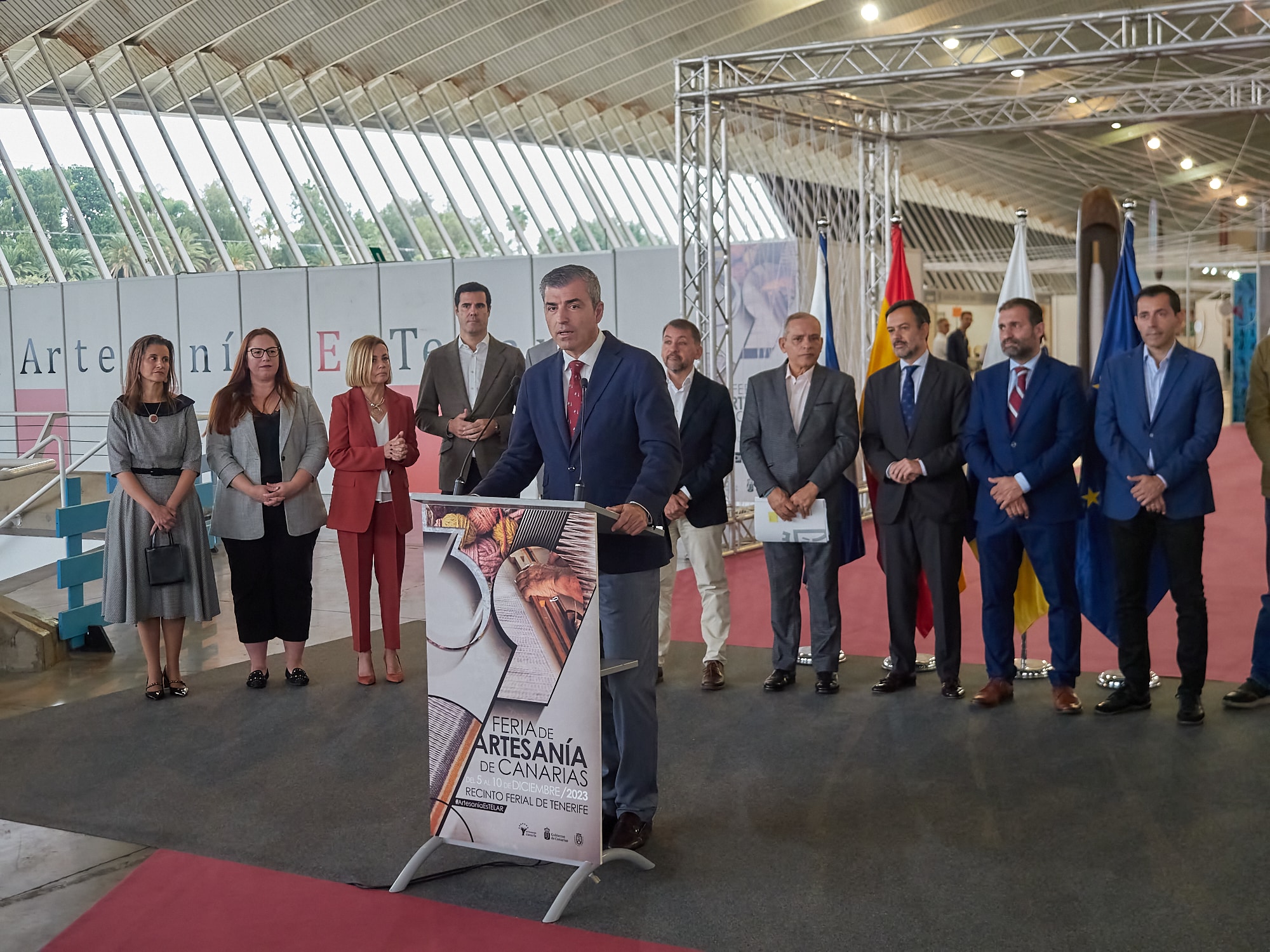 Inauguración de la Feria de Artesanía