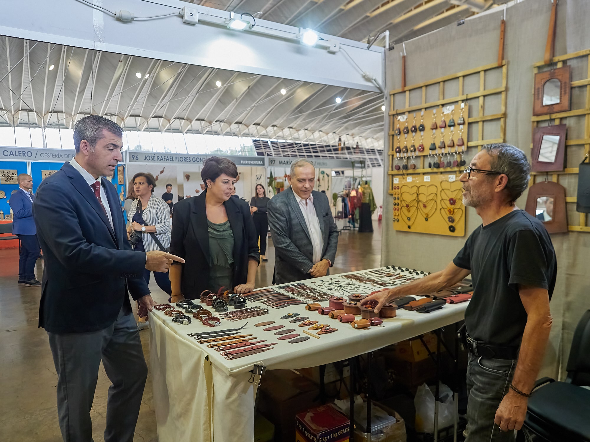 Inauguración de la Feria de Artesanía