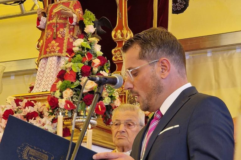 220124 Renovación del voto de Los Realejos a San Vicente Märtir alcalde Adolfo