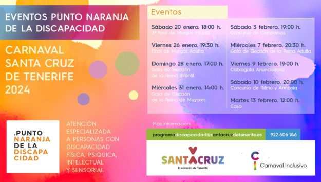240124 Fechas de los actos con Punto Naranja (1)
