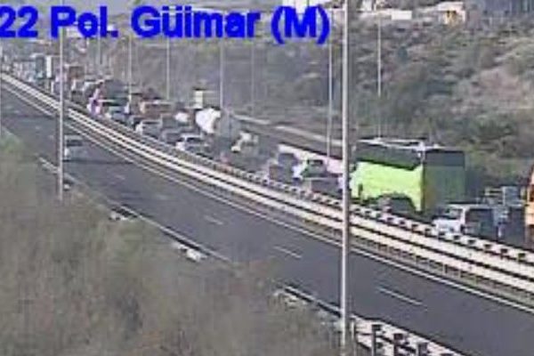 ACCIDENTE EN LA TF-1-PUERTITO DE GÜÍMAR 31-1-24