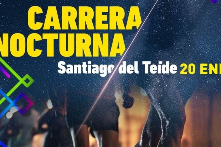 Cartel XI Carrera Nocturna Santiago del Teide
