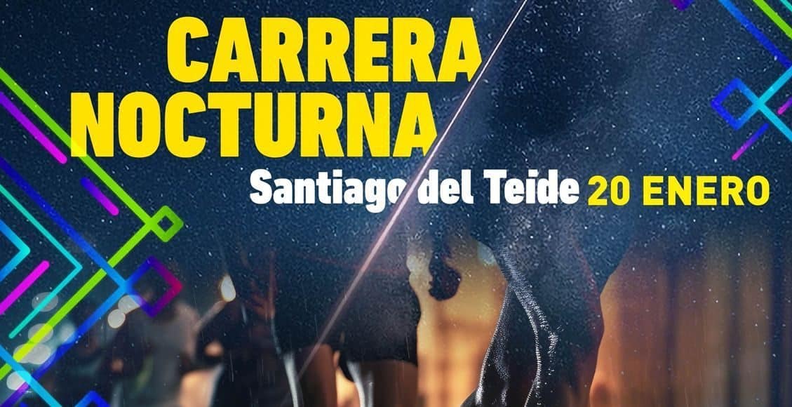 Cartel XI Carrera Nocturna Santiago del Teide
