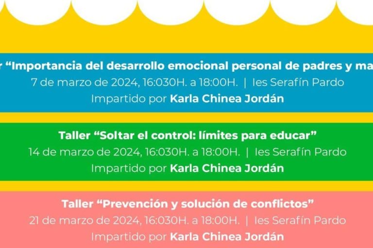 Cartel del programa formativo Educar en Familia 2024