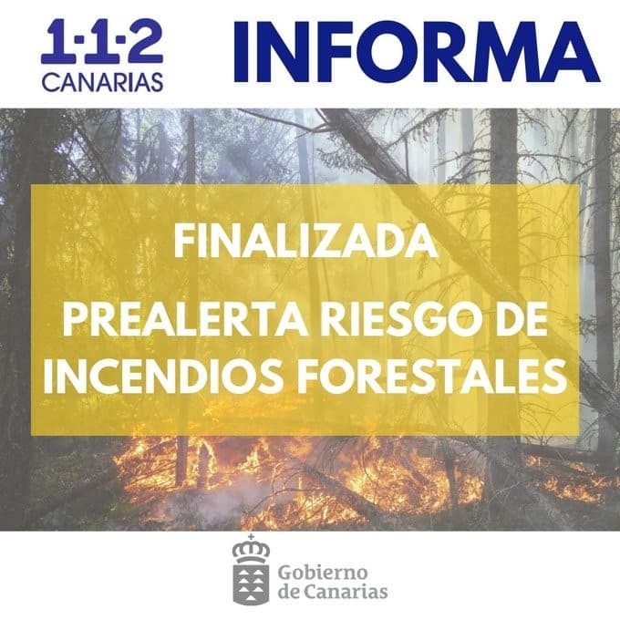FINALIZADA PREALERTA POR VIENTOS EN CANARIAS 28-1-24
