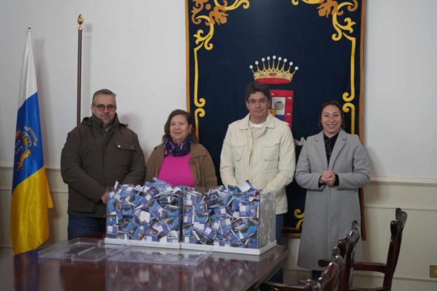Foto momentos antes del sorteo celebrado