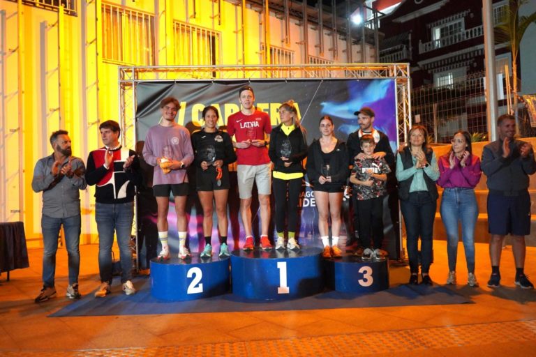 Ganadores absolutos prueba de 7km