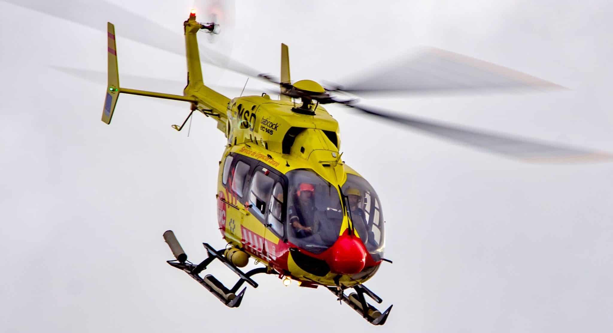 MOTORISTA HERIDO EN VILAFLOR 21-1-24