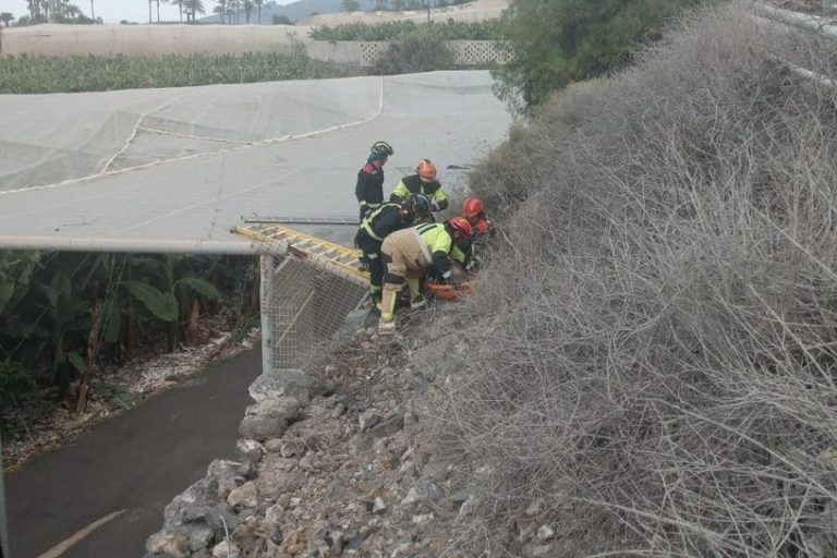 MOTORISTA HERIDO GRAVE EN GUÍA DE ISORA 14-1-24