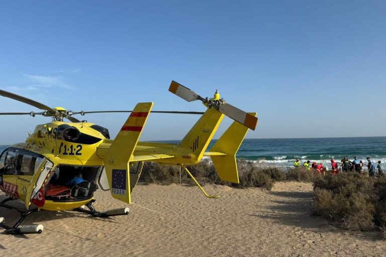 MUERE UN BAÑISTA EN PÁJARA-FUERTEVENTURA 31-1-24