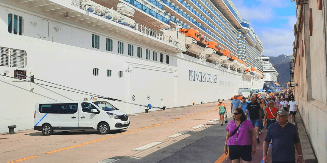 PASAJEROS DE PUERTOS DE TENERIFE 29-1-24