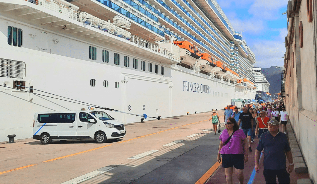 PASAJEROS DE PUERTOS DE TENERIFE 29-1-24