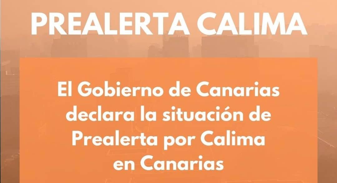 PREALERTA POR CALIMA 22-1-24