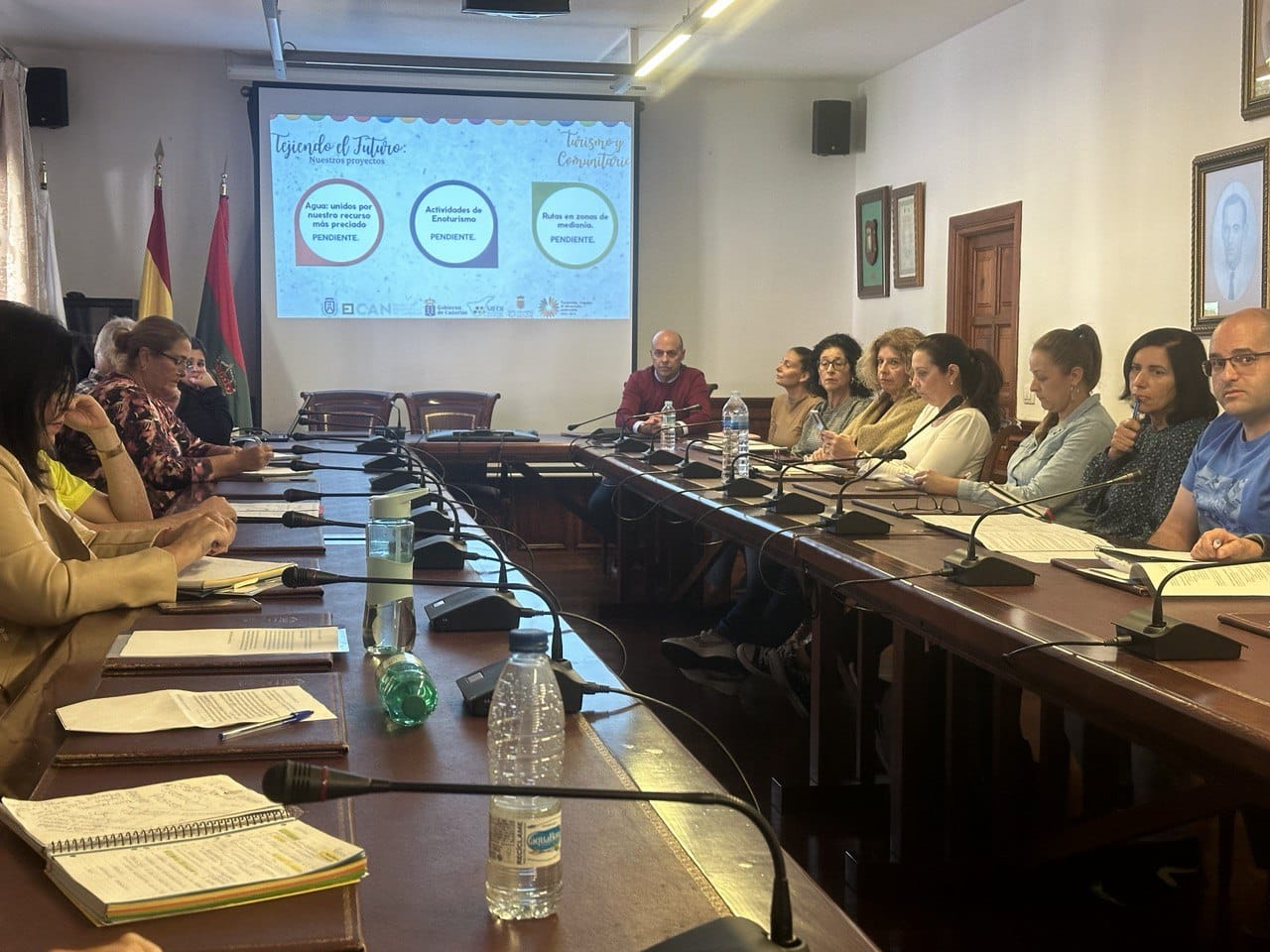 REUNIÓN TACORONTE IMPULSO AL DESARROLLO SOSTENIBLE ENERO 2024