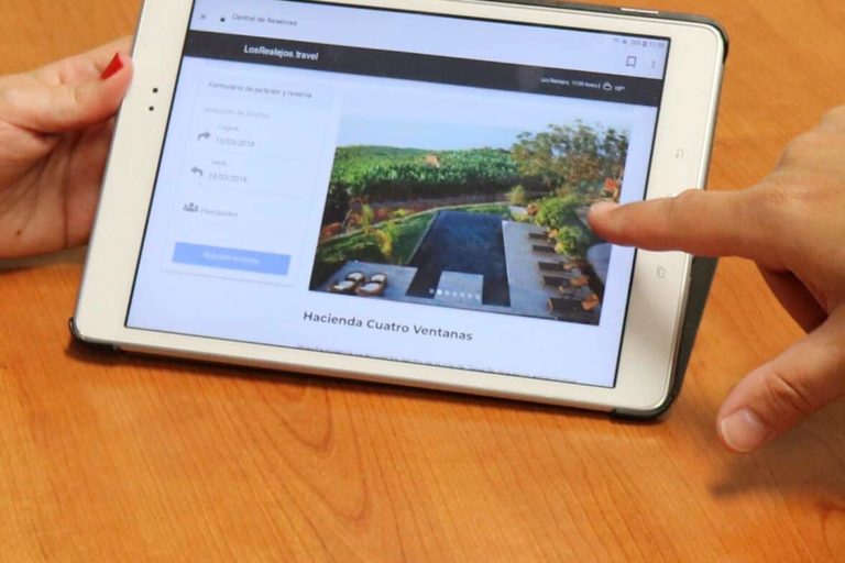 Recurso portal web reservas alojamientos Turismo Los Realejos