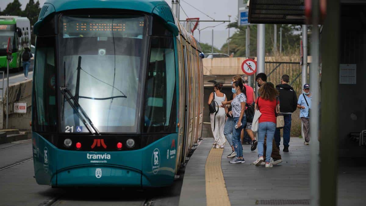TRANVÍA DE TENERIFE1-LÍNEA 2 26-1-24