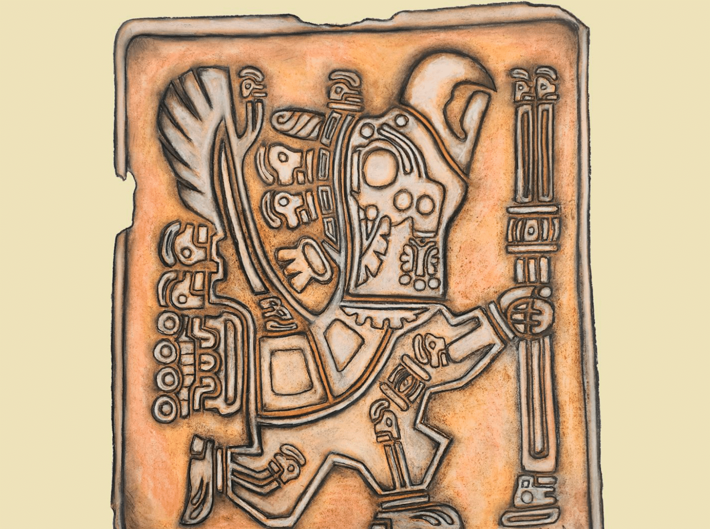 010224 Cartel de exposición de fotografçias y dibujos de pastel tiza