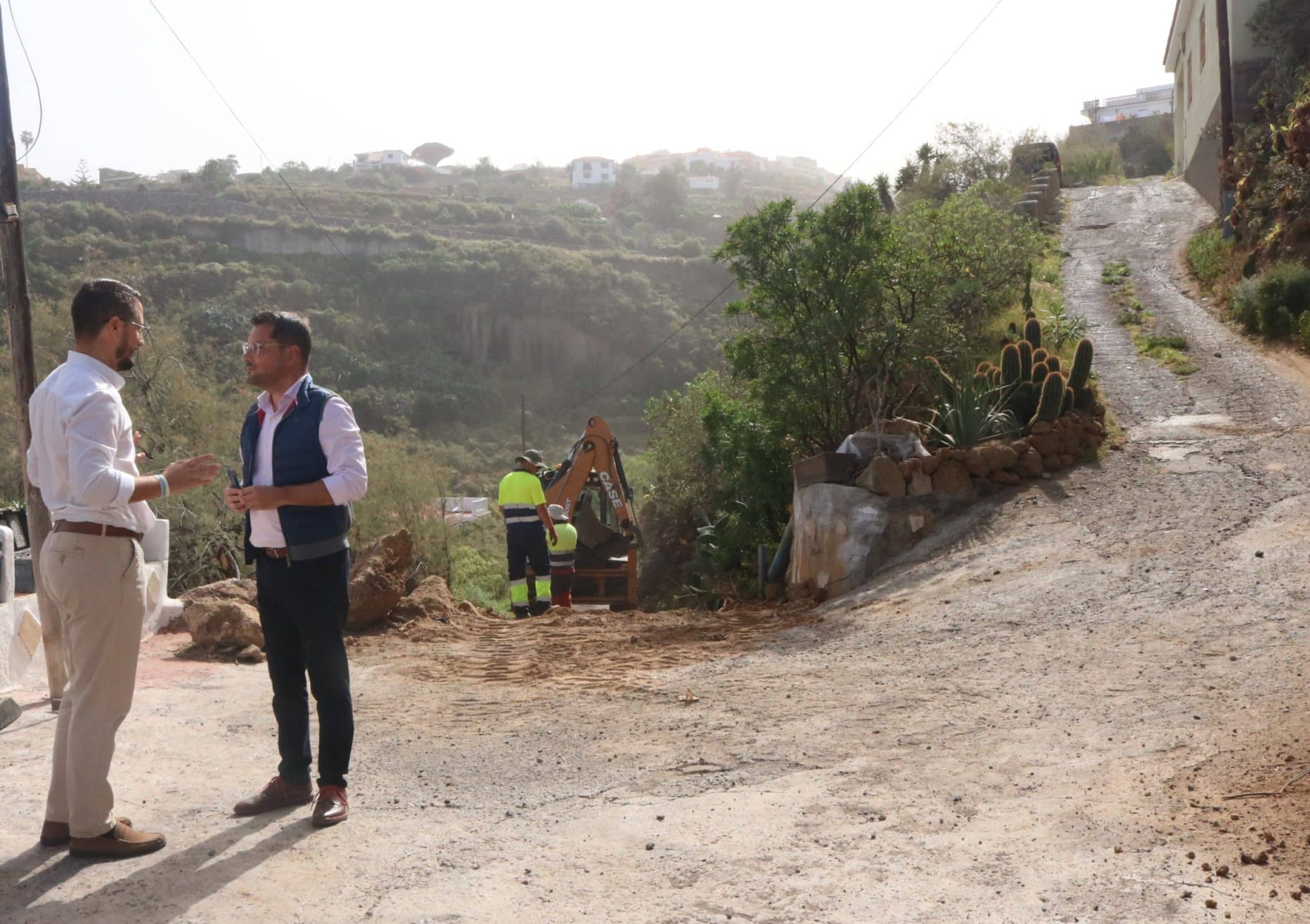 010224 Visita obra Camino Las Pardelas PLAN DE BARRIOS 2024