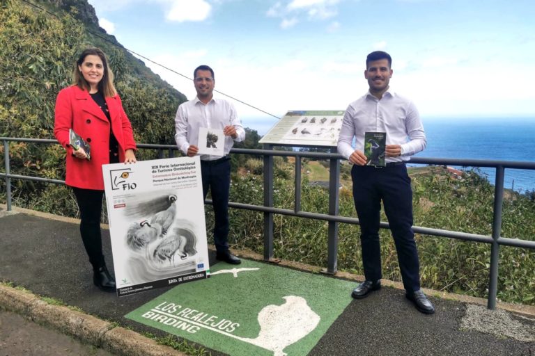 220224 Presentación presencia Los Realejos Birding en FIO turismo ornitológico Extremadura 2024