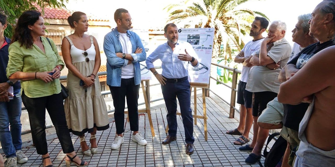 240219 Visita y proyecto con los vecinos de calles Cornisa y Güímar