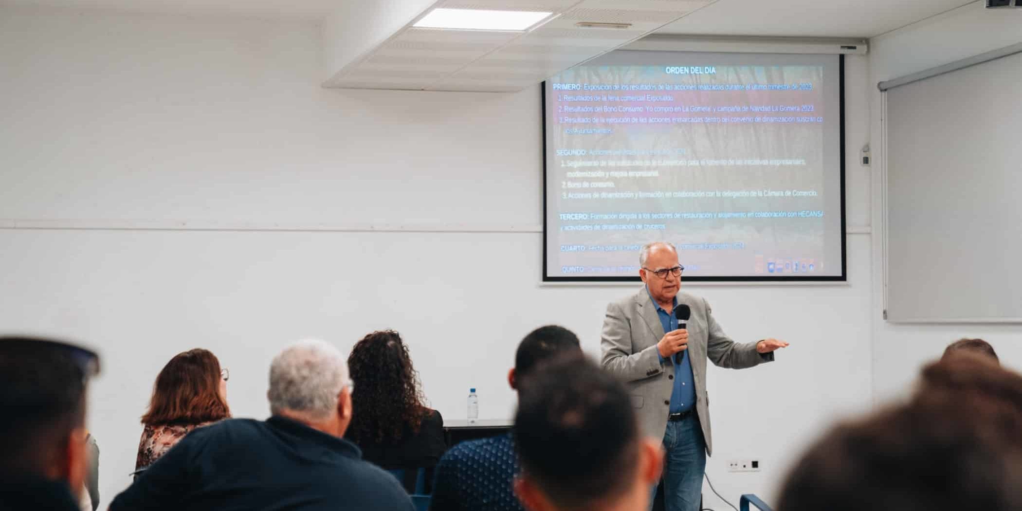 260224 Casimiro Curbelo, presidente del Cabildo de La Gomera