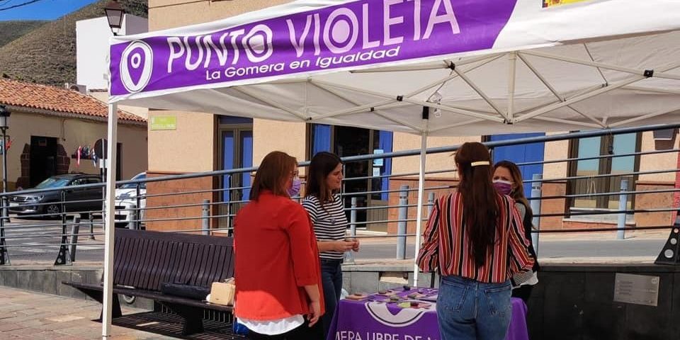 280224 Punto de violeta del SIAM en la isla de La Gomera