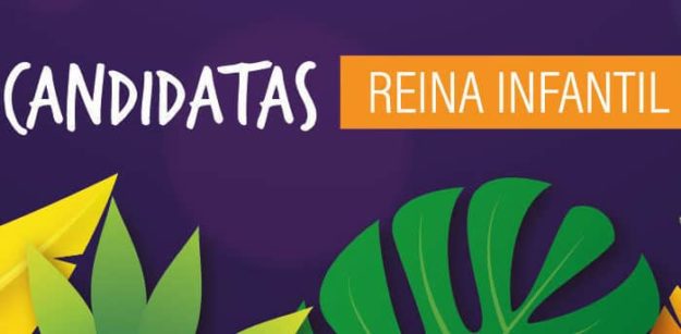 Candidatas a Reina Infantil del Carnaval de Los Gigantes 2024