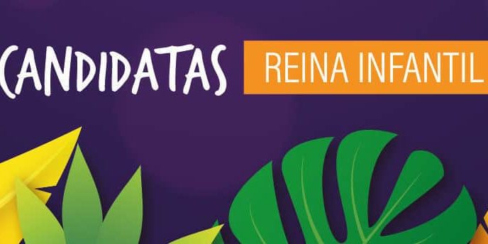 Candidatas a Reina Infantil del Carnaval de Los Gigantes 2024